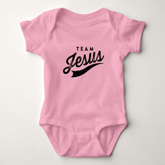 Body Logo Team jesus Baby Shirt (Devant)