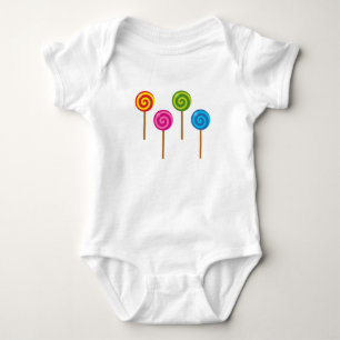 Body Lollipops colorés spiraux agités