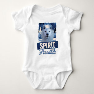 Body Loup Arctique Esprit de liberté Création faunique