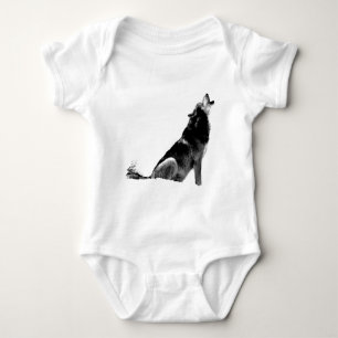 Body Loup de Howling blanc noir