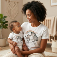 Louveteau Bébé Premier Jour de la Fête des Mères A