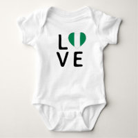 Love - Nigeria Flag