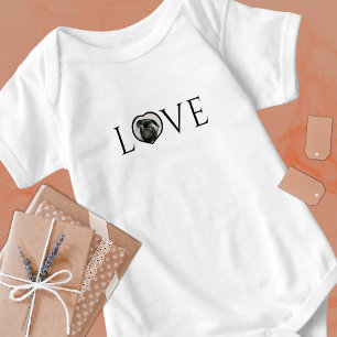 Body Love, O est une photo de coeur personnalisée Black