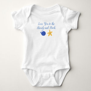 Body Love You to the Beach and Back Baby Bodysuit