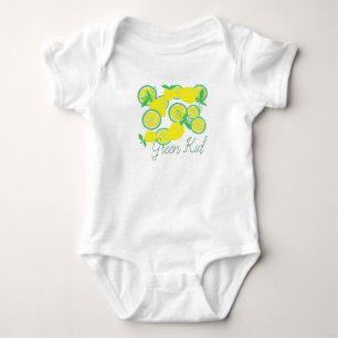 Body Lucky Lemons Green Baby Toddler Bodysuit