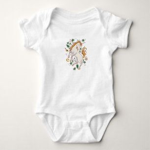 Body Lucky St. Patricks Unicorn Baby Bodysuit