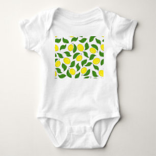 Body Lumineux citrons vert Feuille Motif