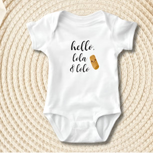 Body Lumpia Hello Lola Lolo Filipino Baby Faire-part