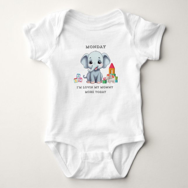 Body Lundi Lovin' My Mommy T-Shirt (Devant)