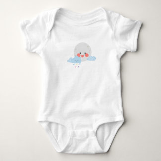 Body Lune et nuage design mignon