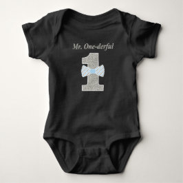 Body M. ONE-derful Baby Jersey Bodysuit, M. Onederful