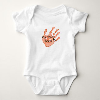 Body "Ma bonne d'enfants m'aime" - orange