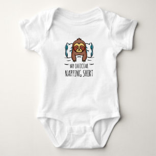 Body Ma chemise de sieste officielle avec Sloth couché
