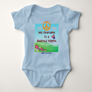Body Ma grand-mère est un vêtement bébé Hippie retr