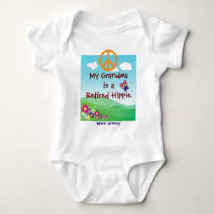 Body Ma grand-mère est un vêtement bébé Hippie retr