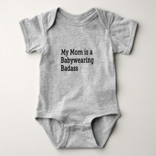Body Ma maman est un Babywearing Badass - police noire