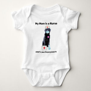 Body Ma Maman Est Une Infirmière Mignonne Chien Super I
