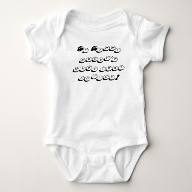 Body Ma maman ne veut pas votre conseil (Devant)