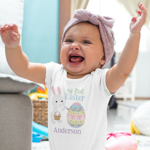 Body Ma première Pâques Lapin de Pâques