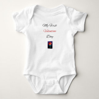 Body Ma première Saint Valentin, Chemise valentine Garç