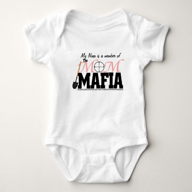 Body Mafia de maman plante grimpante infantile de "ma (Devant)