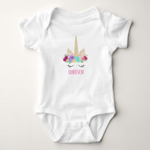 Body Magique Unicorne 1er Birthday Baby Shirt
