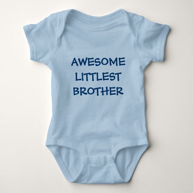 Body MAGNIFIQUE PETIT BROTHER Blue Baby Outfit (Devant)