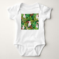 Magnifiques plantes et oiseaux tropicaux leggings