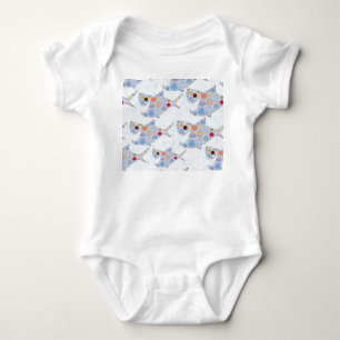 Body maillot de bébé requin