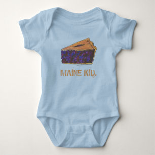 Body MAINE KID Portland Blueberries Blueberry Pie Slice