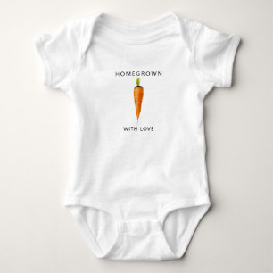 Body Maison avec amour - Aquarelle CARROT -