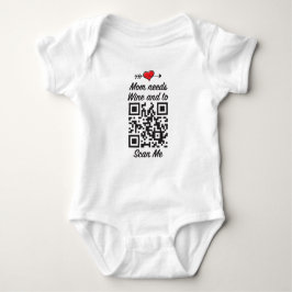 Body Maman a besoin de vin et de me scanner code QR