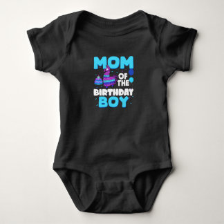 Body Maman du garçon d'anniversaire Maman lama et papa 