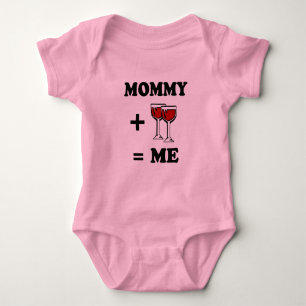 Body Maman et le vin me valent t-shirt bébé