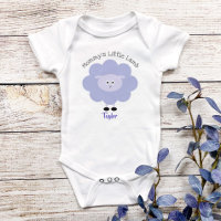 Maman pourpre Petit Agneau Genre Neutre Mignonne A