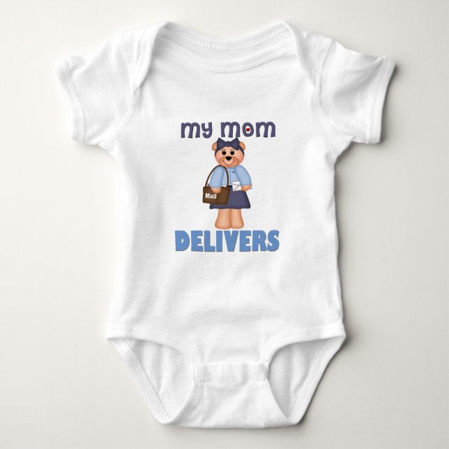 Body Maman Transporteur de courrier (Devant)