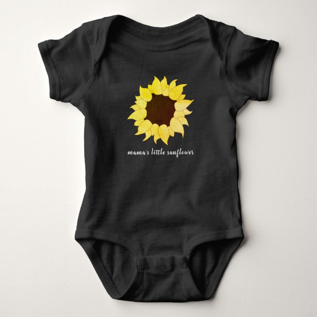 Body Mamas Petit Tournesol Dit Fleur Jaune Brown (Devant)