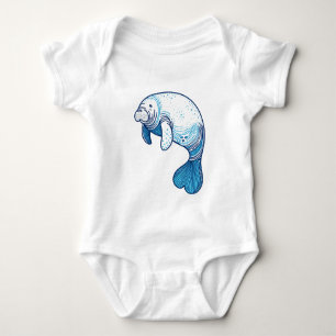 Body Manatee Baby Bodysuit