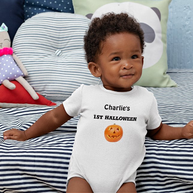 Body manche longue pour 1er Halloween bébé - 24 mo (Créateur téléchargé)