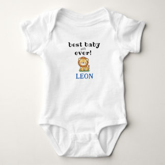 Body manches avec slogan drôle et nom, meilleur bo