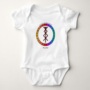 Body manchette bébé Bindrune Succès & Prospérité