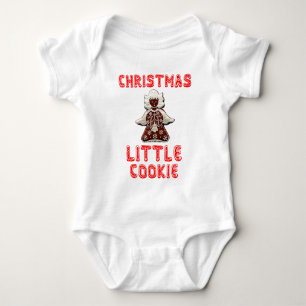 BODY MANCHETTE BÉBÉ DRÔLE PETIT COOKIE DE NOËL