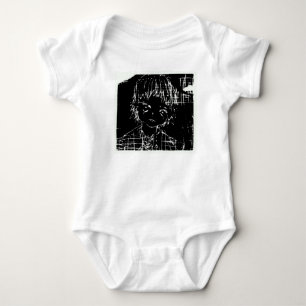 Body manga d'anime projet quotidien noir