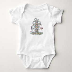 Body Manteau bahamien de plante grimpante de nourrisson