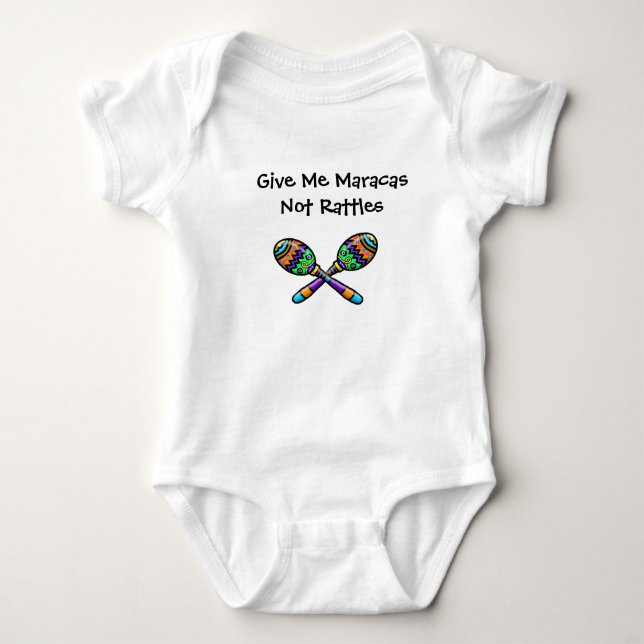Body Maracas Pas De Chevaliers Chemise Bébé (Devant)