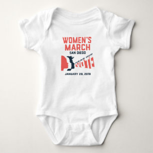 Body Marche des femmes San Diego Marche Baby Bodysuit