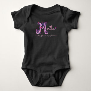 Body Martha girls M name signifie t-shirt monogramme