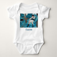 Mary Cassatt - Petite fille dans un fauteuil bleu