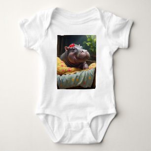 Body "Matinage des lunettes : Baby Hippo se réveille da