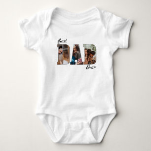 Body meilleur papa jamais photo moderne mignonne